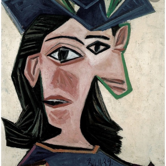 Vintage Picasso art button up jacket RARE - Picture 11 of 11